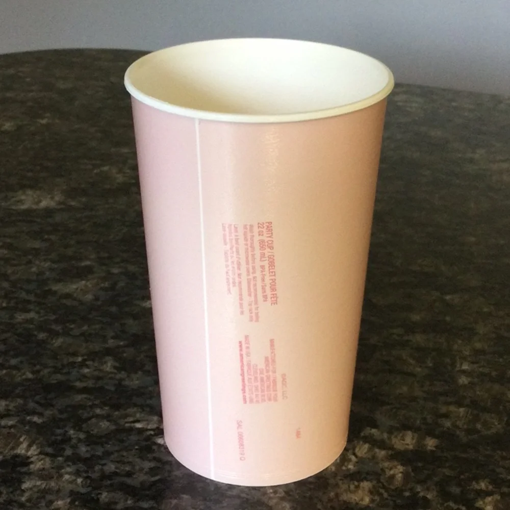 Pink Bachelorette Party Cups x 6